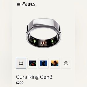 Oura Ring Gen3 Size 9